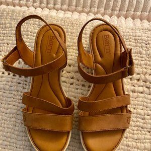 Born Wedge Sandal in Natural